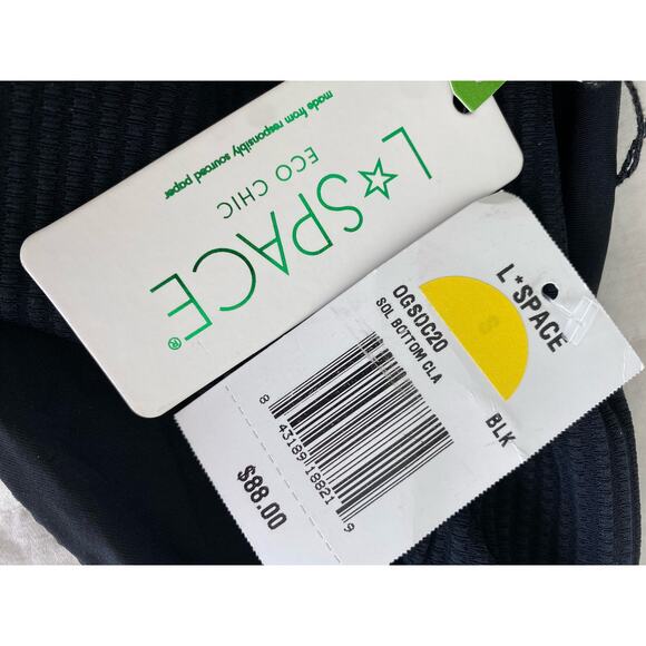 L*Space Black Sol Bikini Bottom - Picture 4 of 4